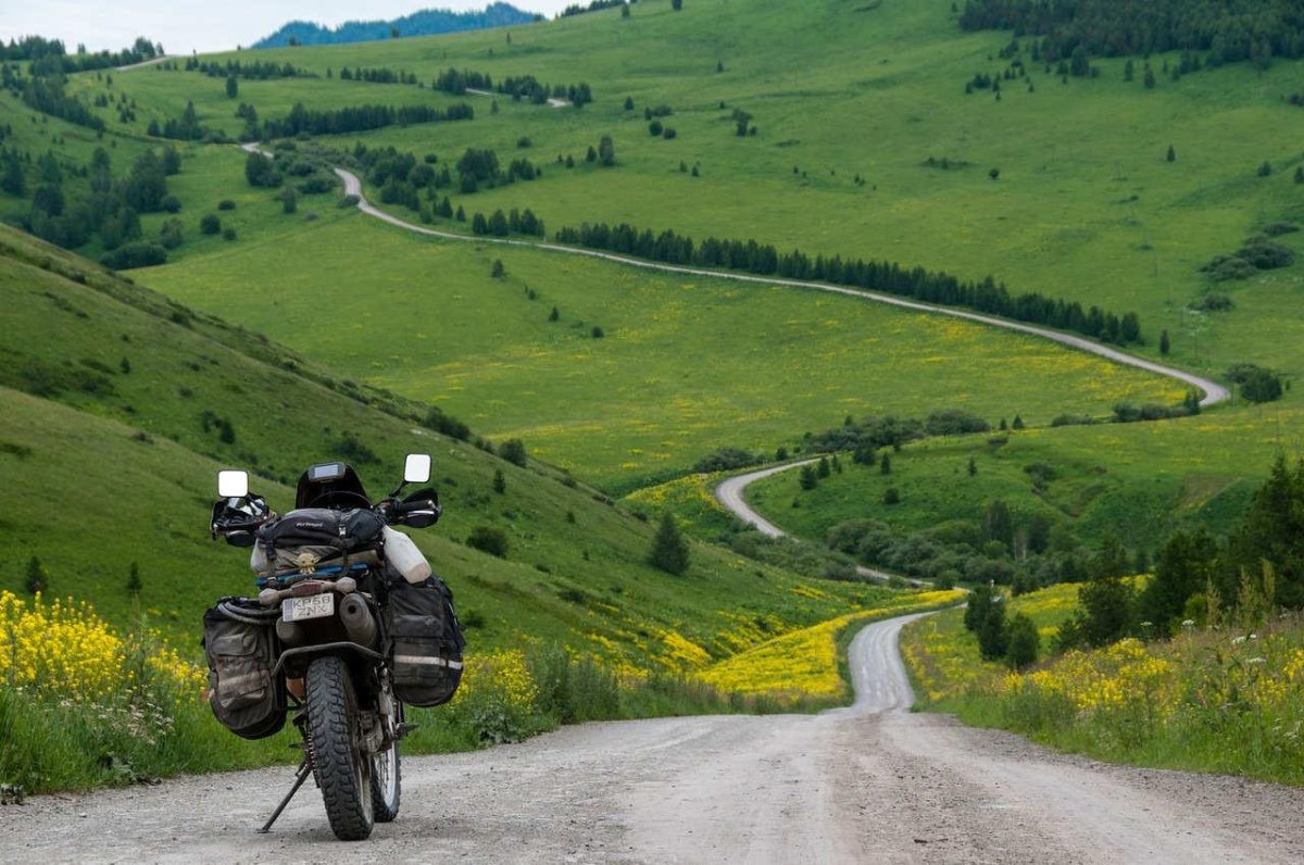 Мотомаршруты горный Алтай