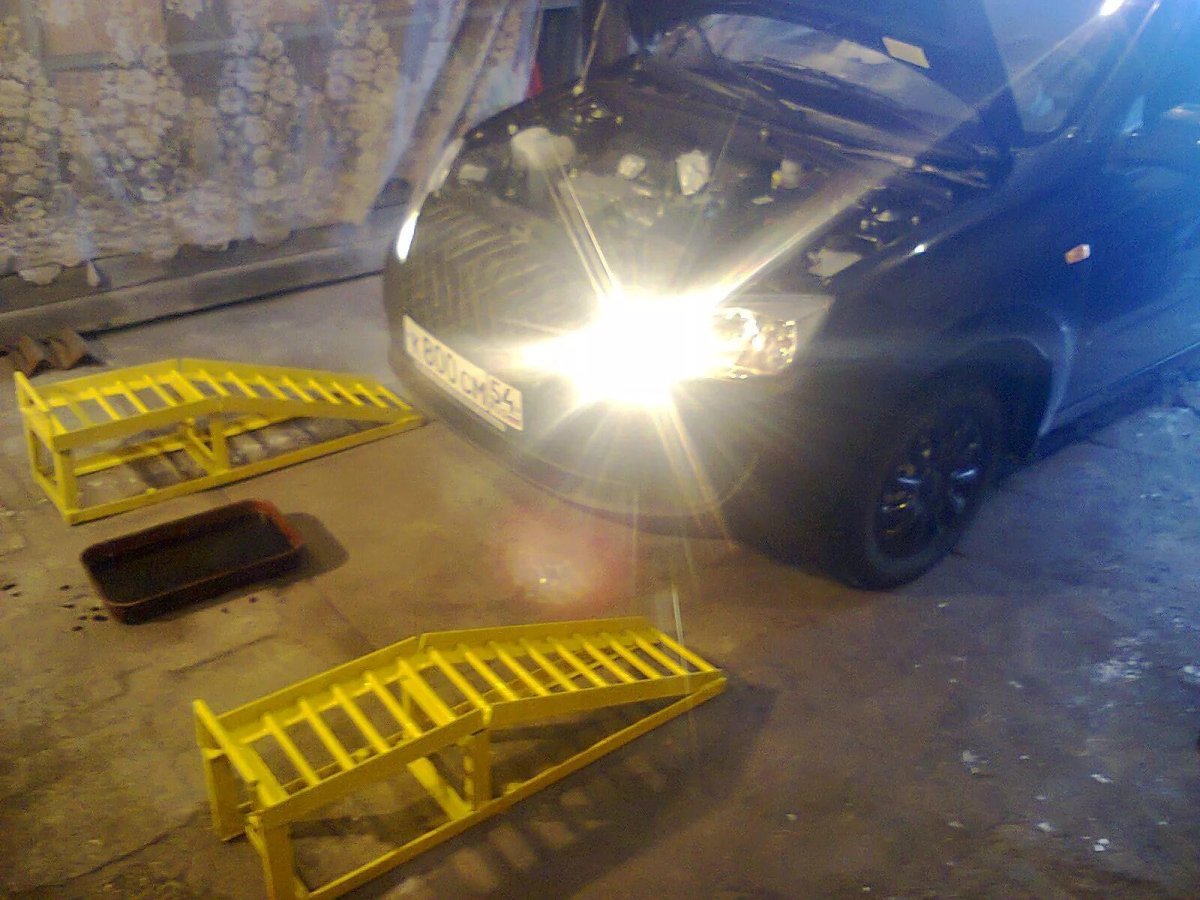 Мини эстакада ВАЗ 2114