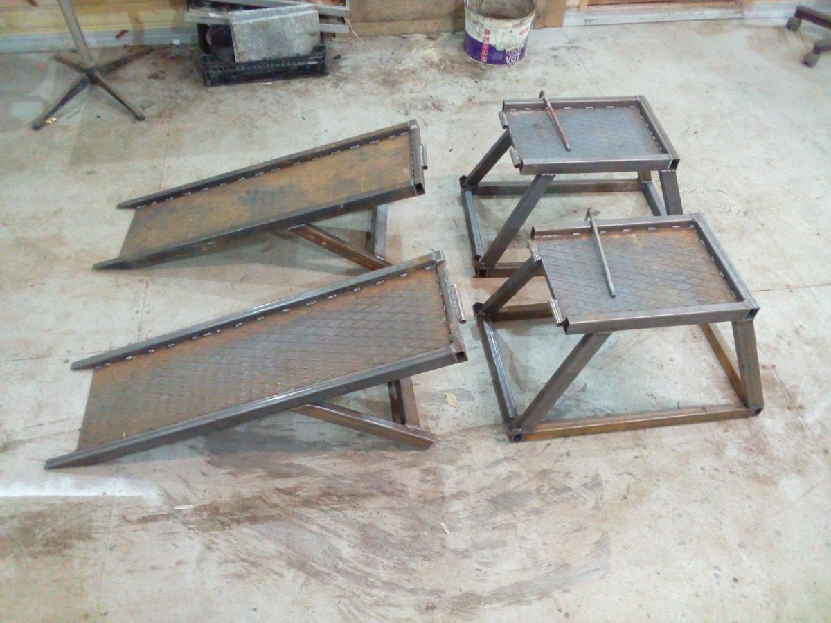 Разборная Гаражная эстакада