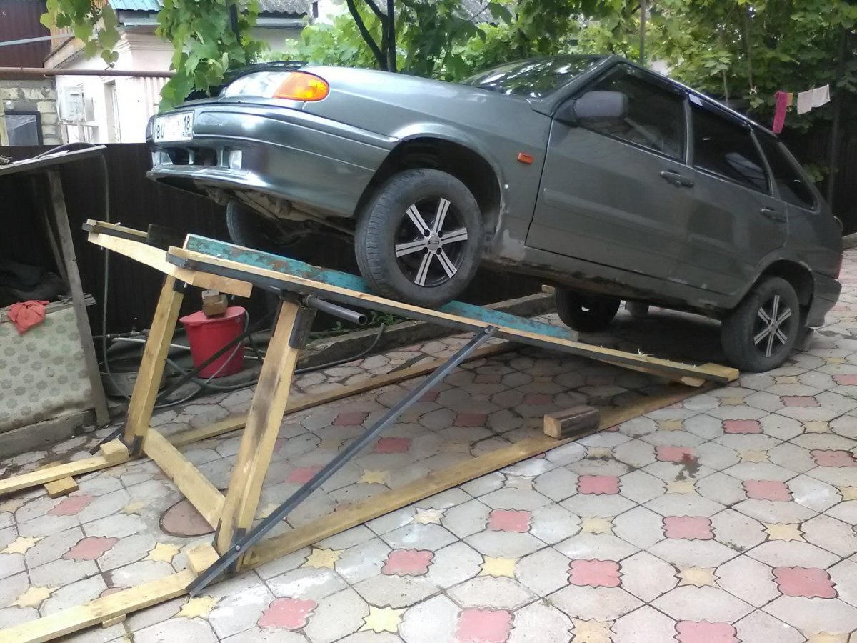 Мини эстакада ВАЗ 2114