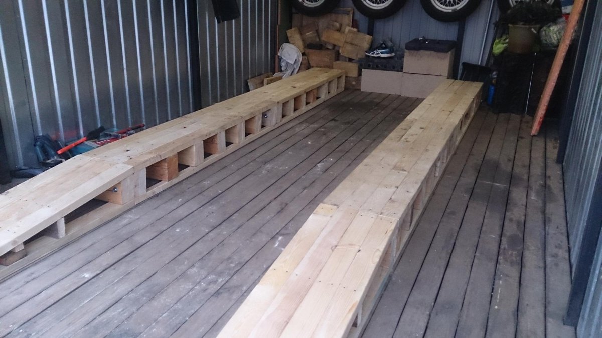 Разборная Гаражная эстакада