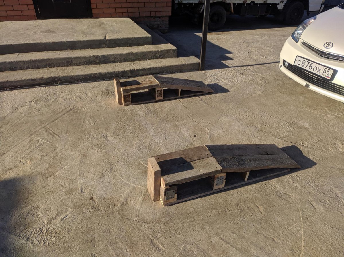 Заводская мини- эстакада разборная ТНП-202