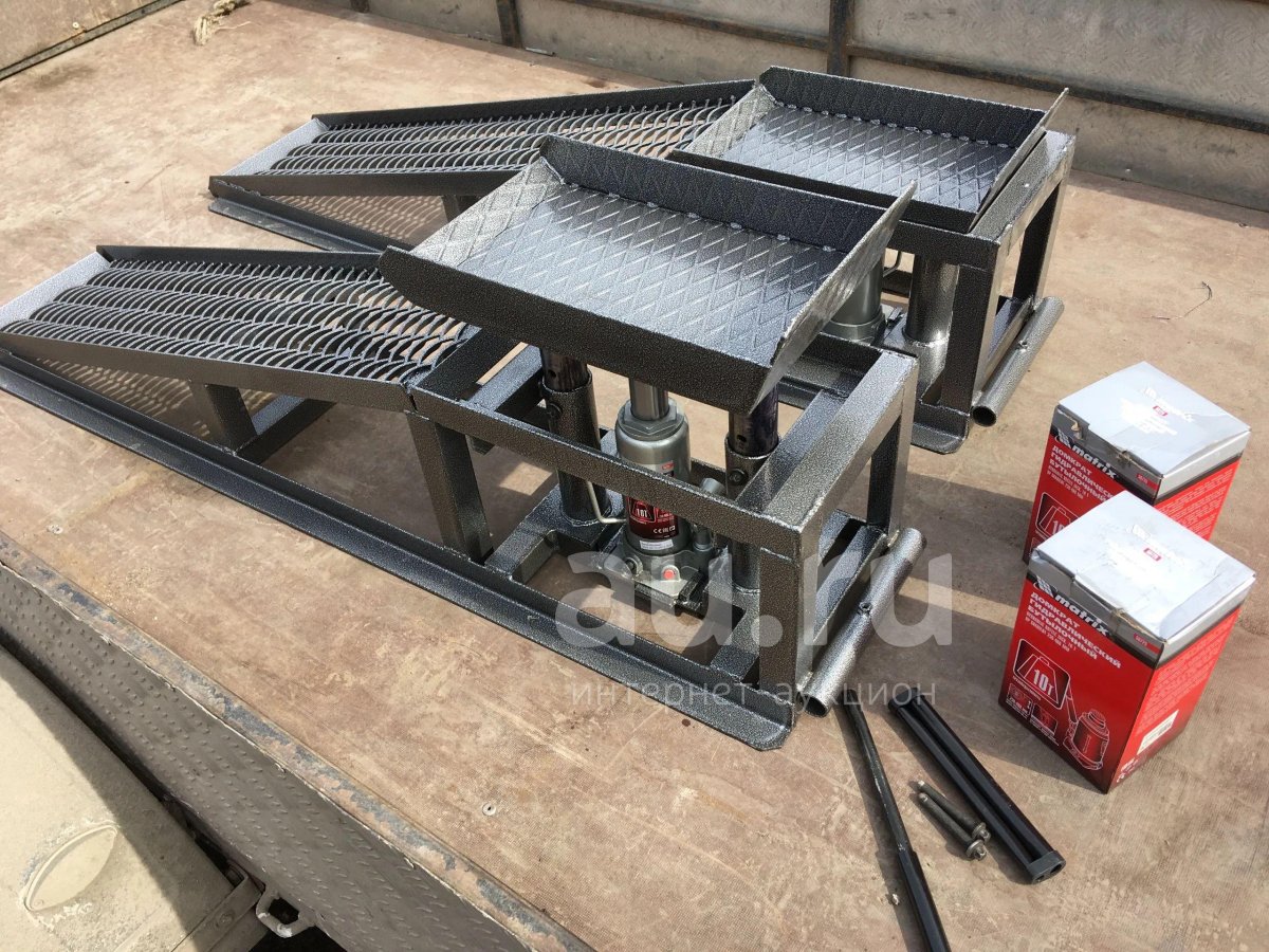 Эстакада с домкратом