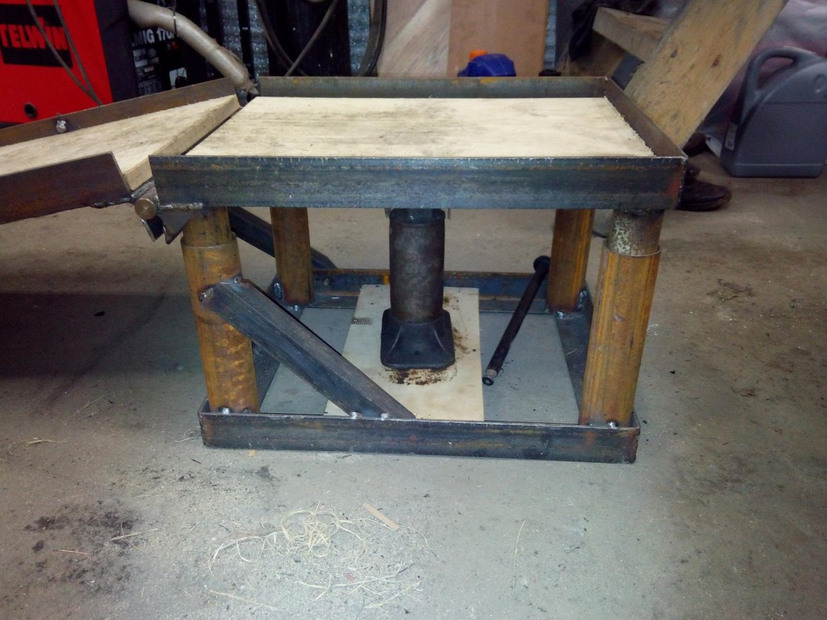 Мини эстакада подъемная