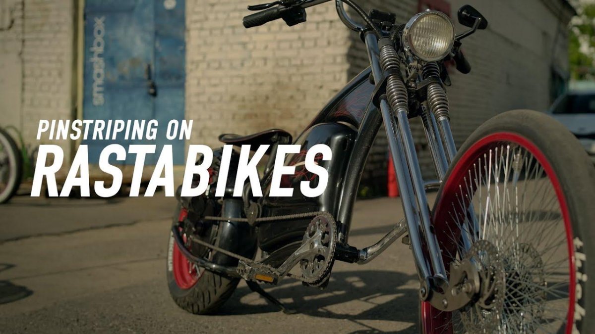 Растабайк хромированный