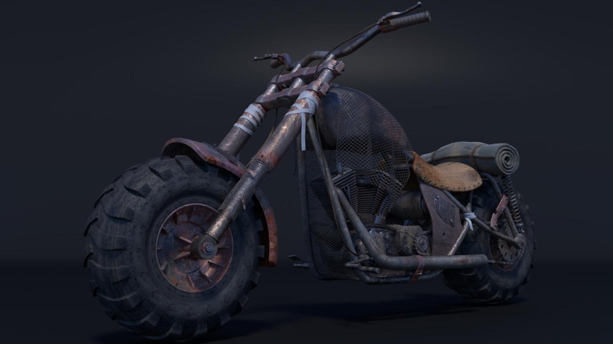 Мотоцикл Урал для зомби апокалипсиса