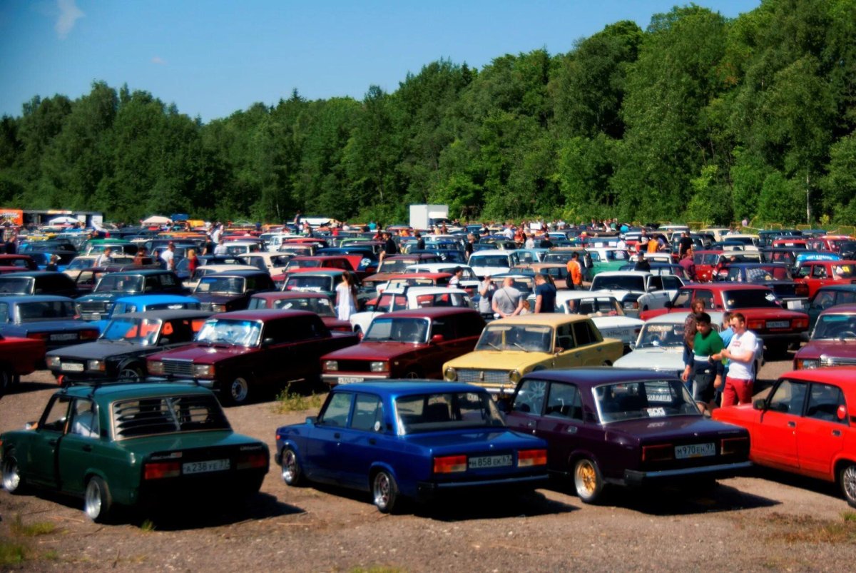 ВАЗ 2107 сходка