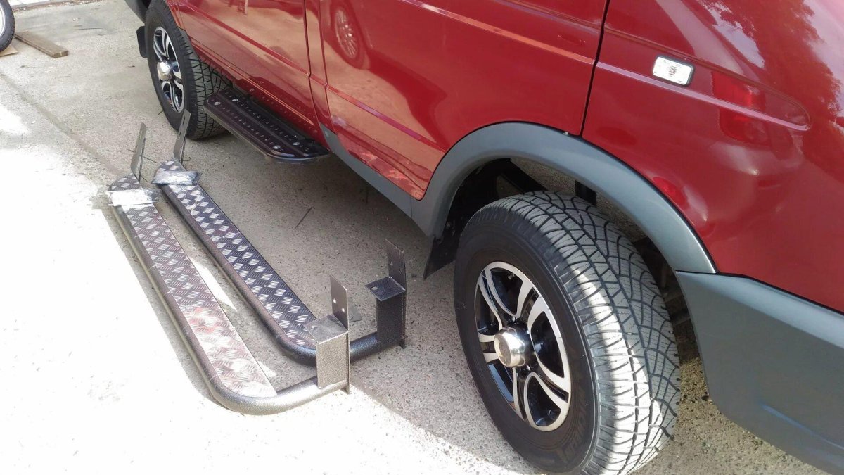 Силовой порог на Соболь 4х4