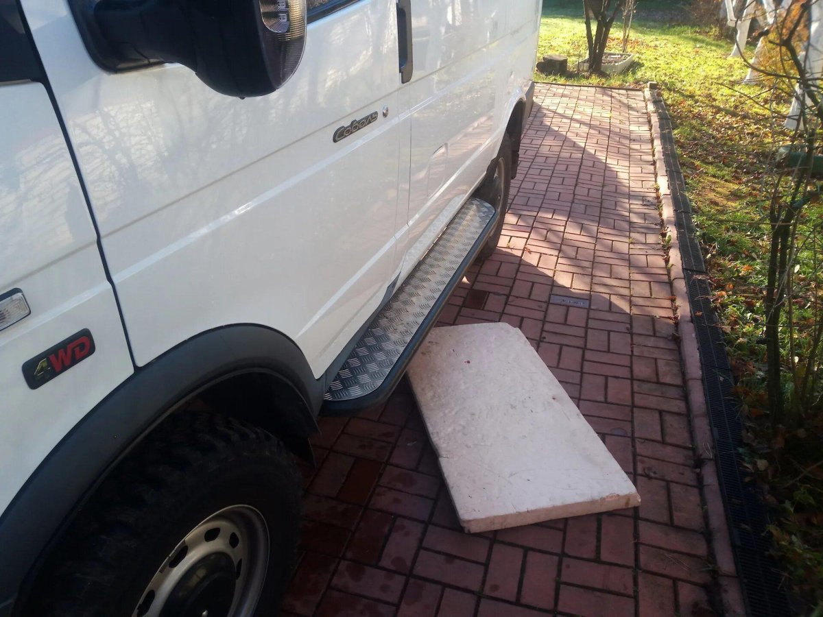 Пороги риф на Соболь 4х4