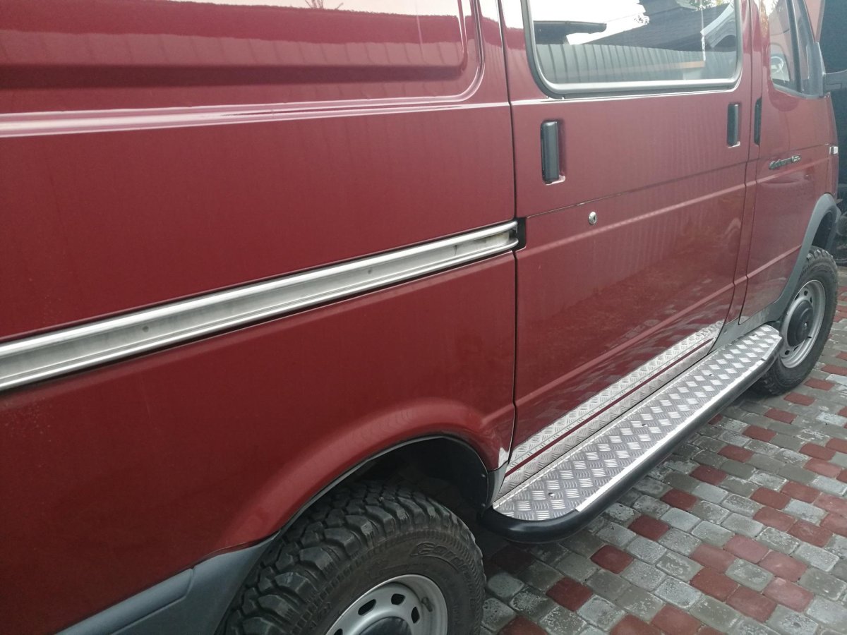 Силовой порог на Соболь 4х4