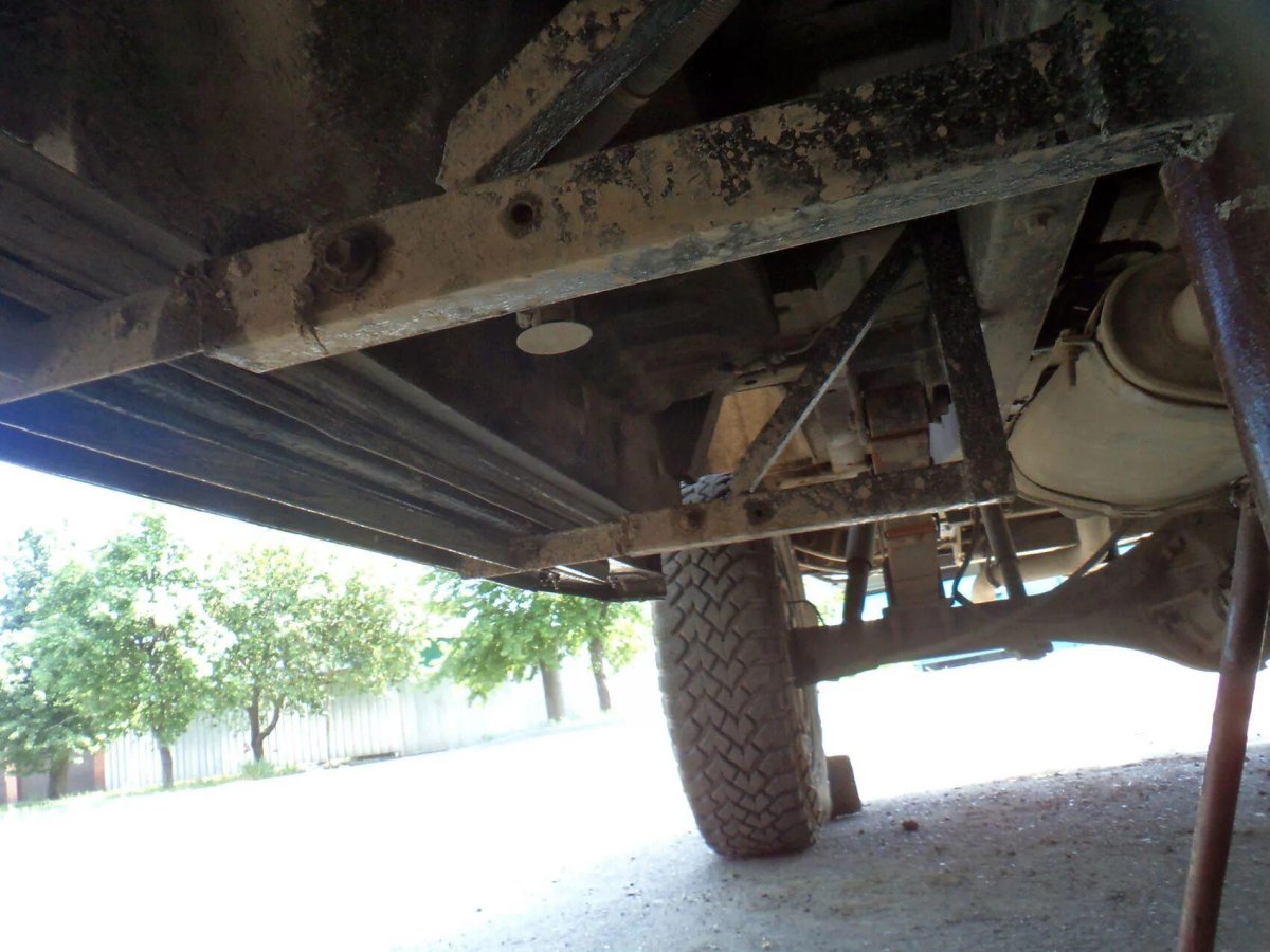 Подножка на Соболь 4х4 борт