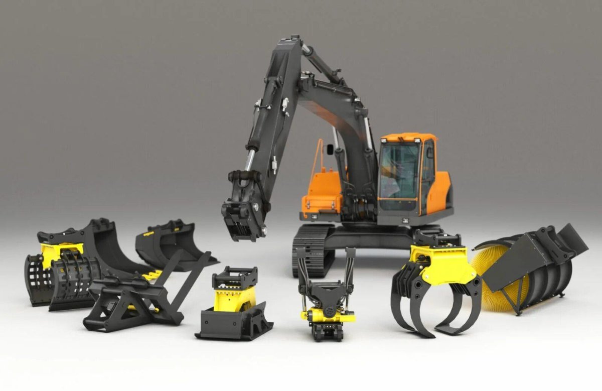 Тилтротатор для экскаватора Engcon