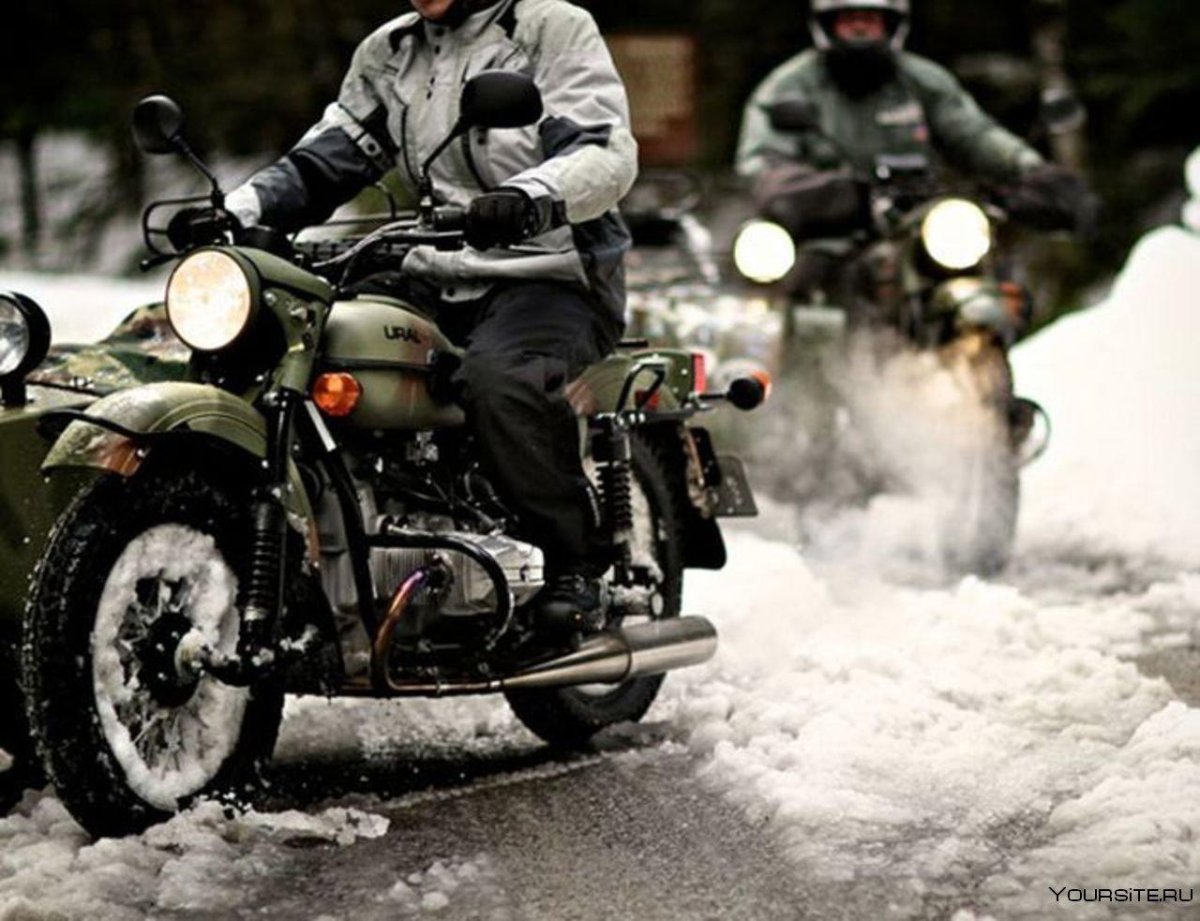 Мотоцикл Урал двухколесный