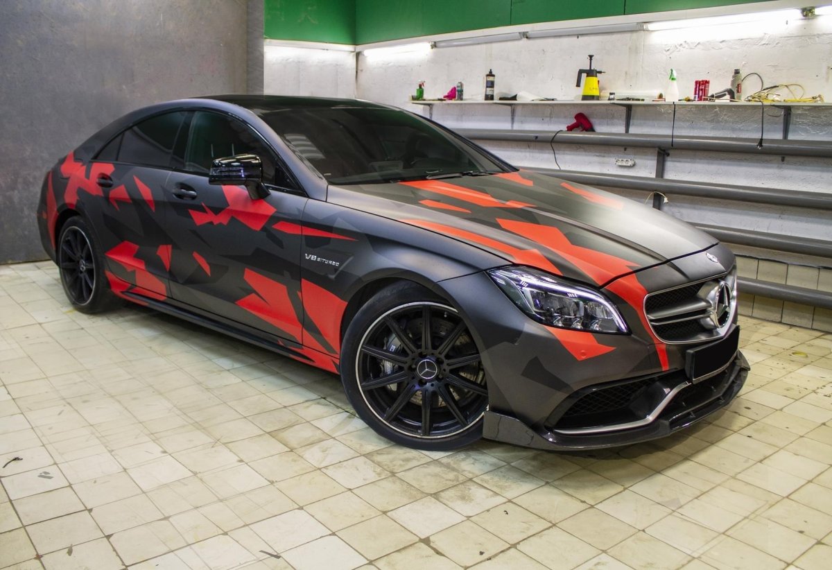 Винил на CLS 63 AMG