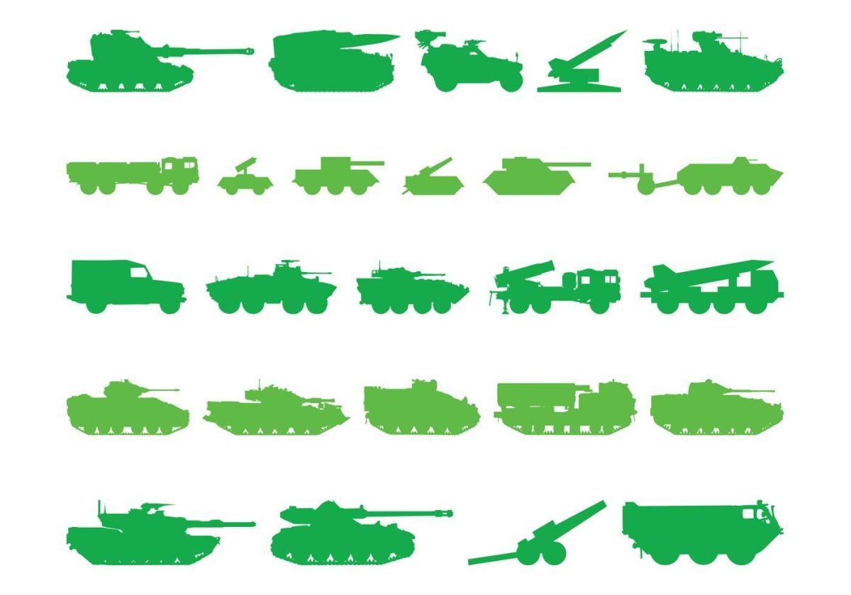 Силуэты военной техники