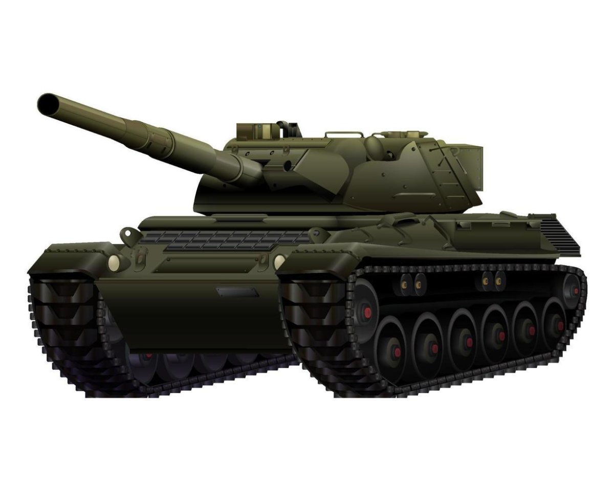 Leopard 1 3d стиль