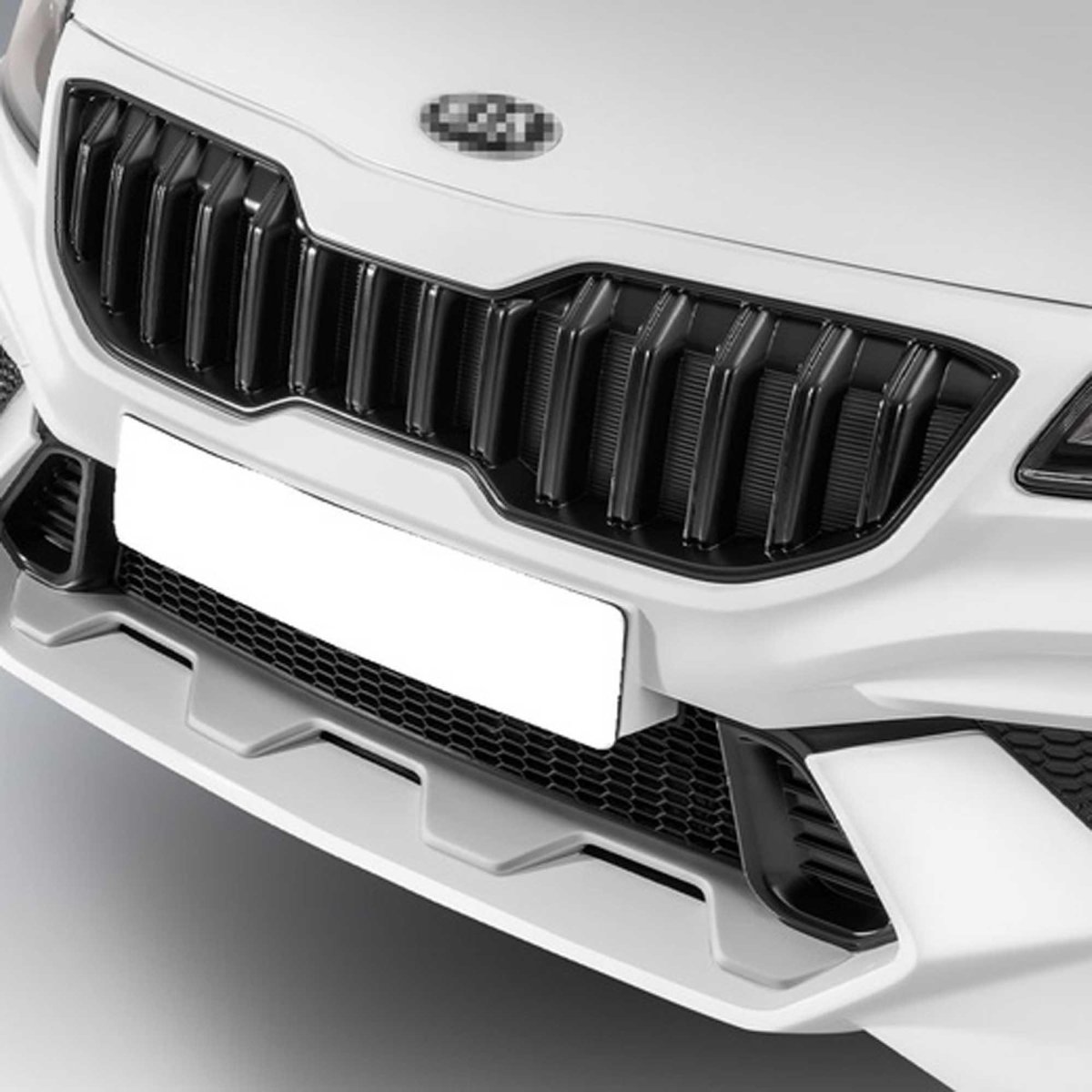 Kia Rio 2018 бампер передний