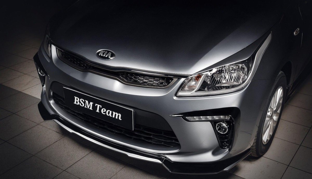 Сплиттер Kia Rio 4