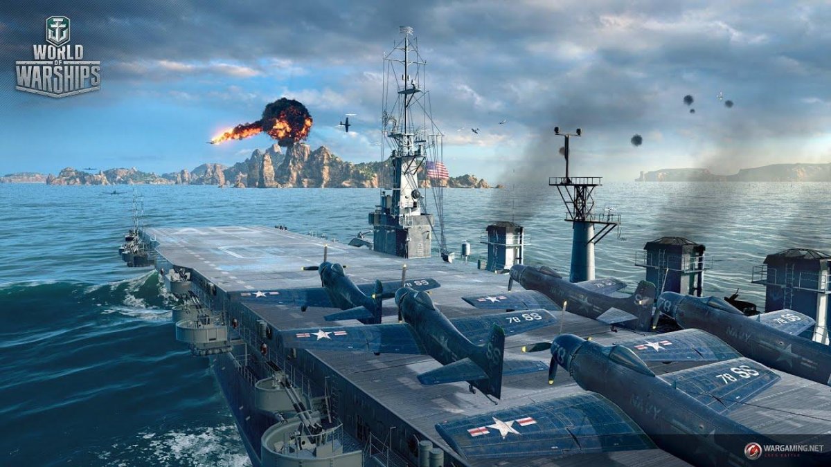 World of Warships авианосцы