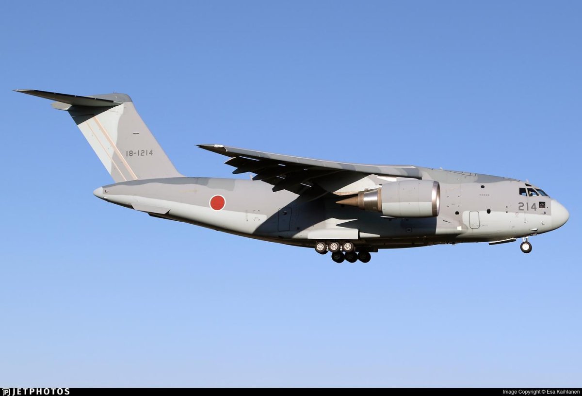 Kawasaki c-2 транспортный самолет