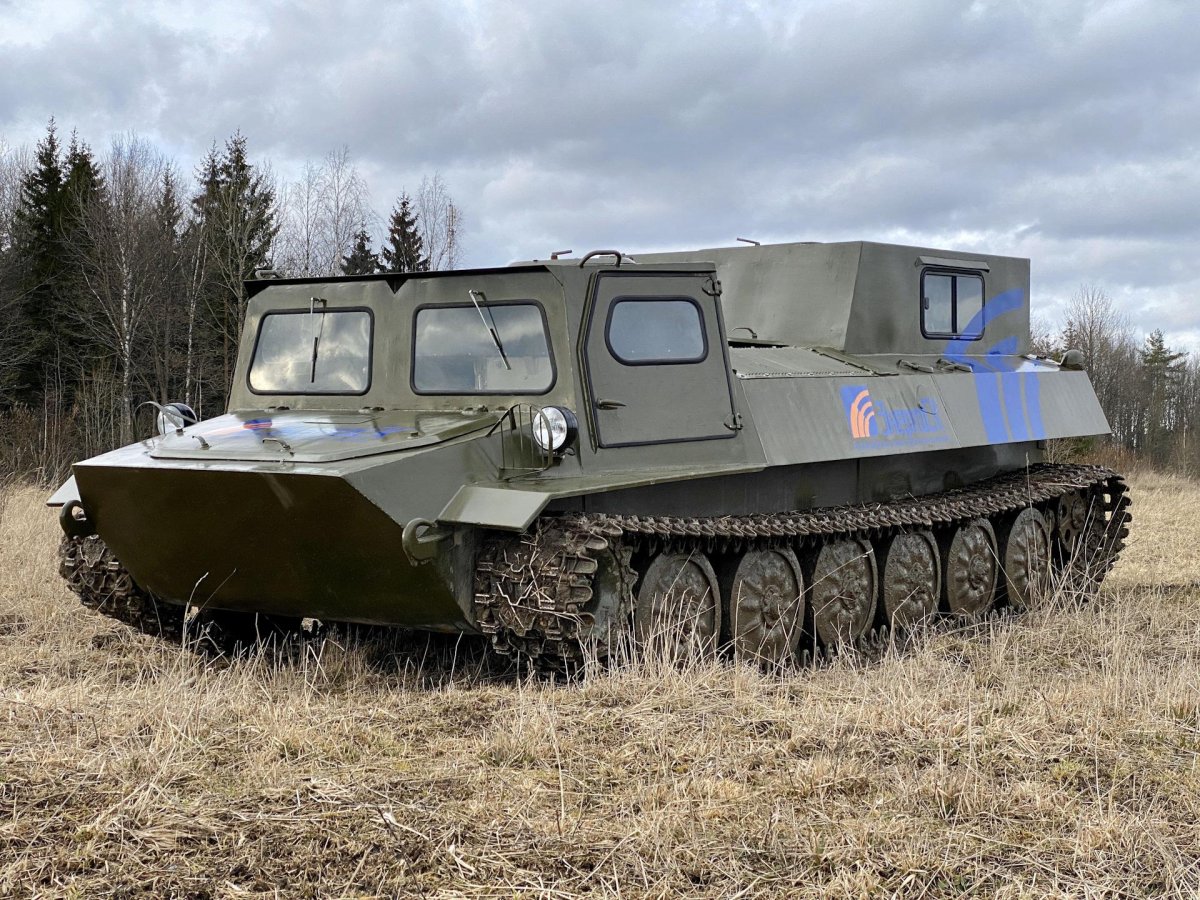 Гусеничный вездеход МТЛБ