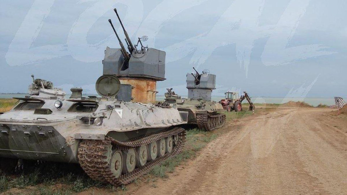 МТ-ЛБ С корабельной пушкой