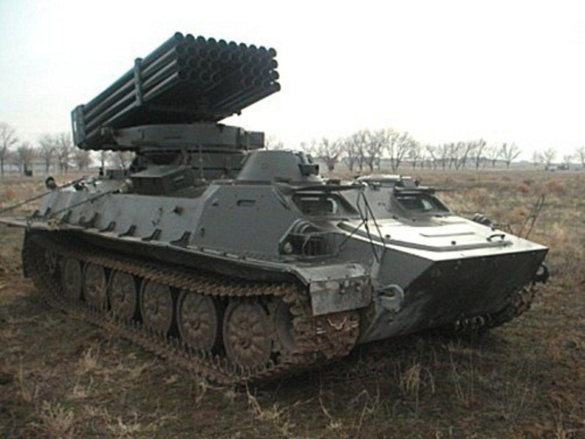 Самоходный миномёт МТЛБ