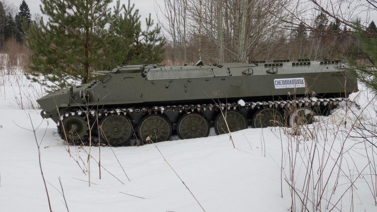 МТЛБ вездеход военный