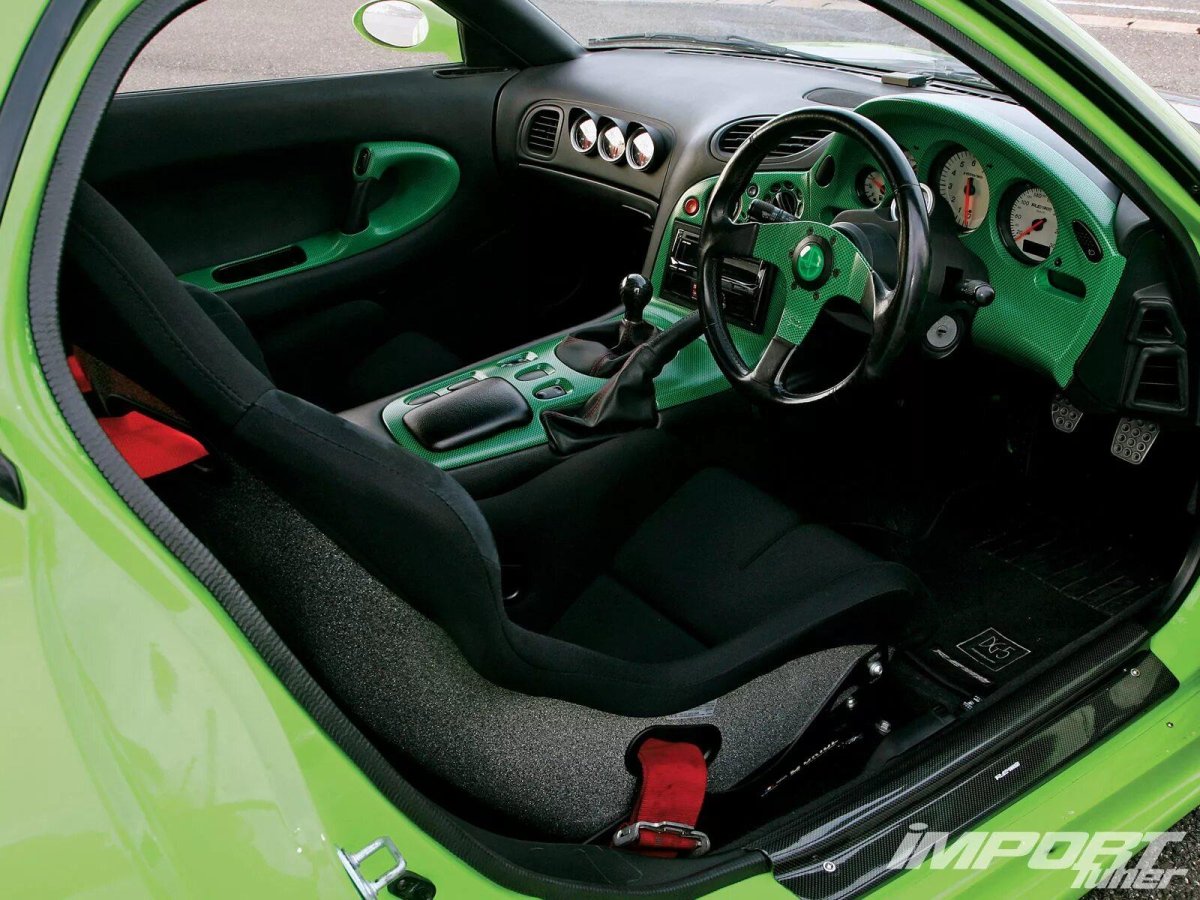 Mazda rx7 Interior