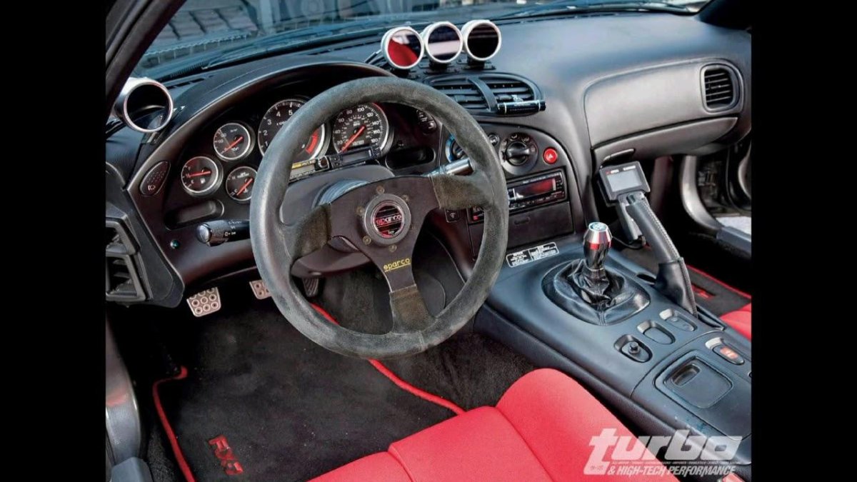 Mazda rx7 салон