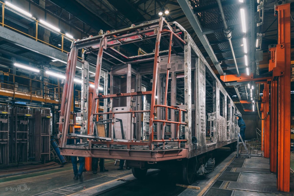 Тверской вагоностроительный завод цех