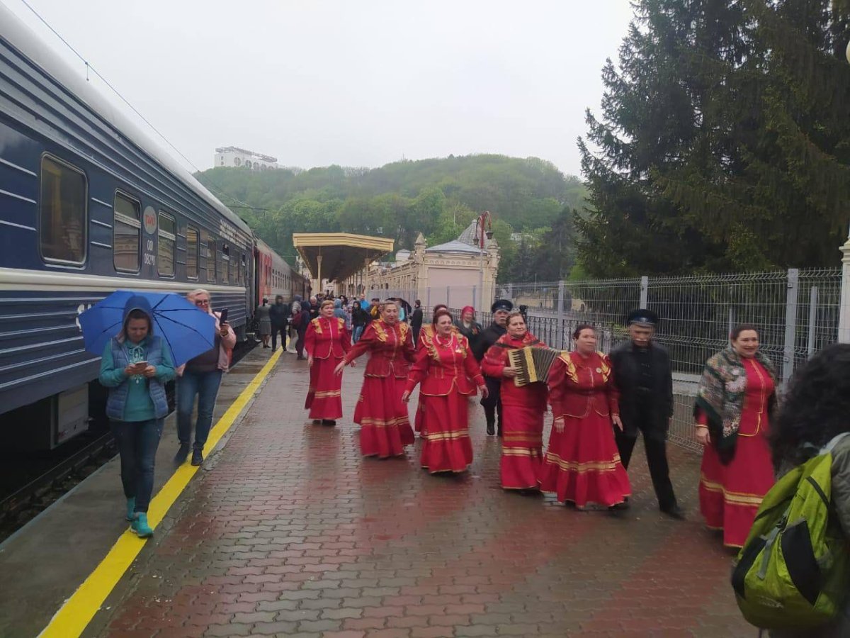 Туристический поезд РЖД «Жемчужина Кавказа»