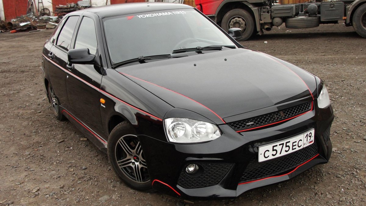 Лада Приора обвес ринг 2