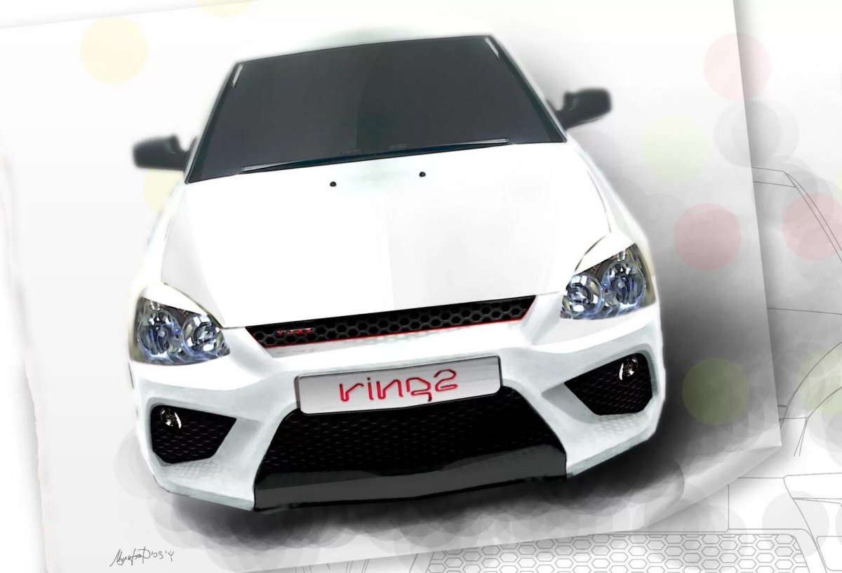 Приора обвес ринг 2