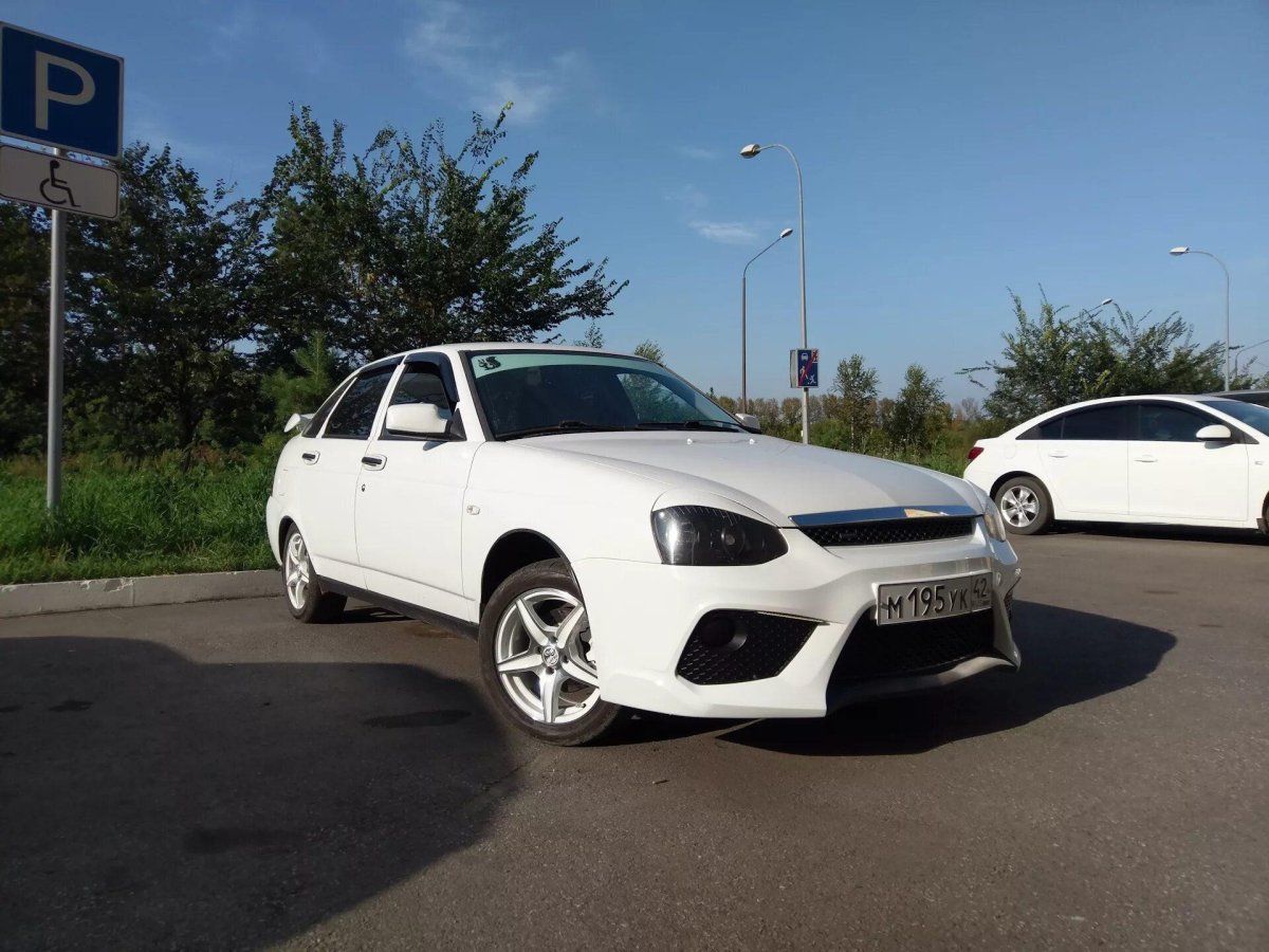 Приора ринг 2 белая