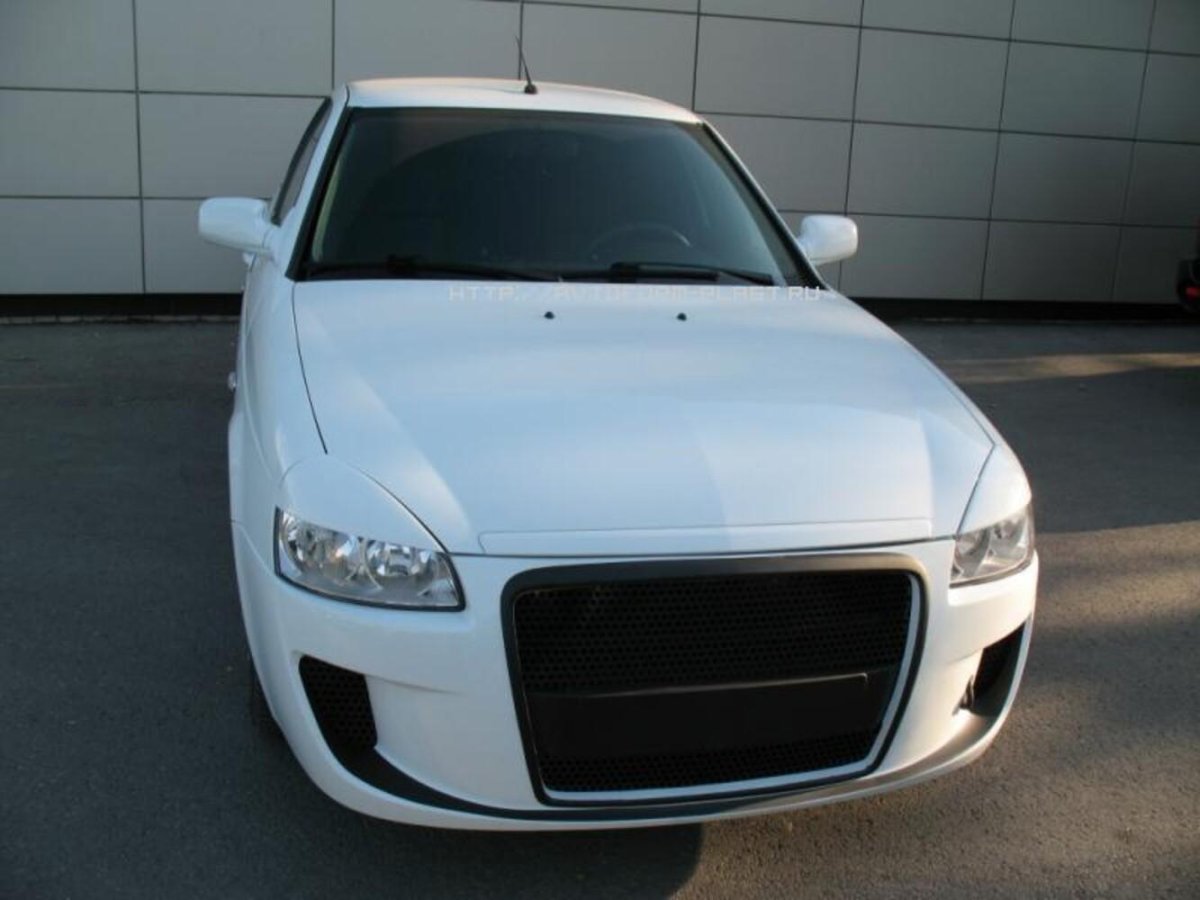 Передний бампер на ВАЗ 2170 Приора я робот