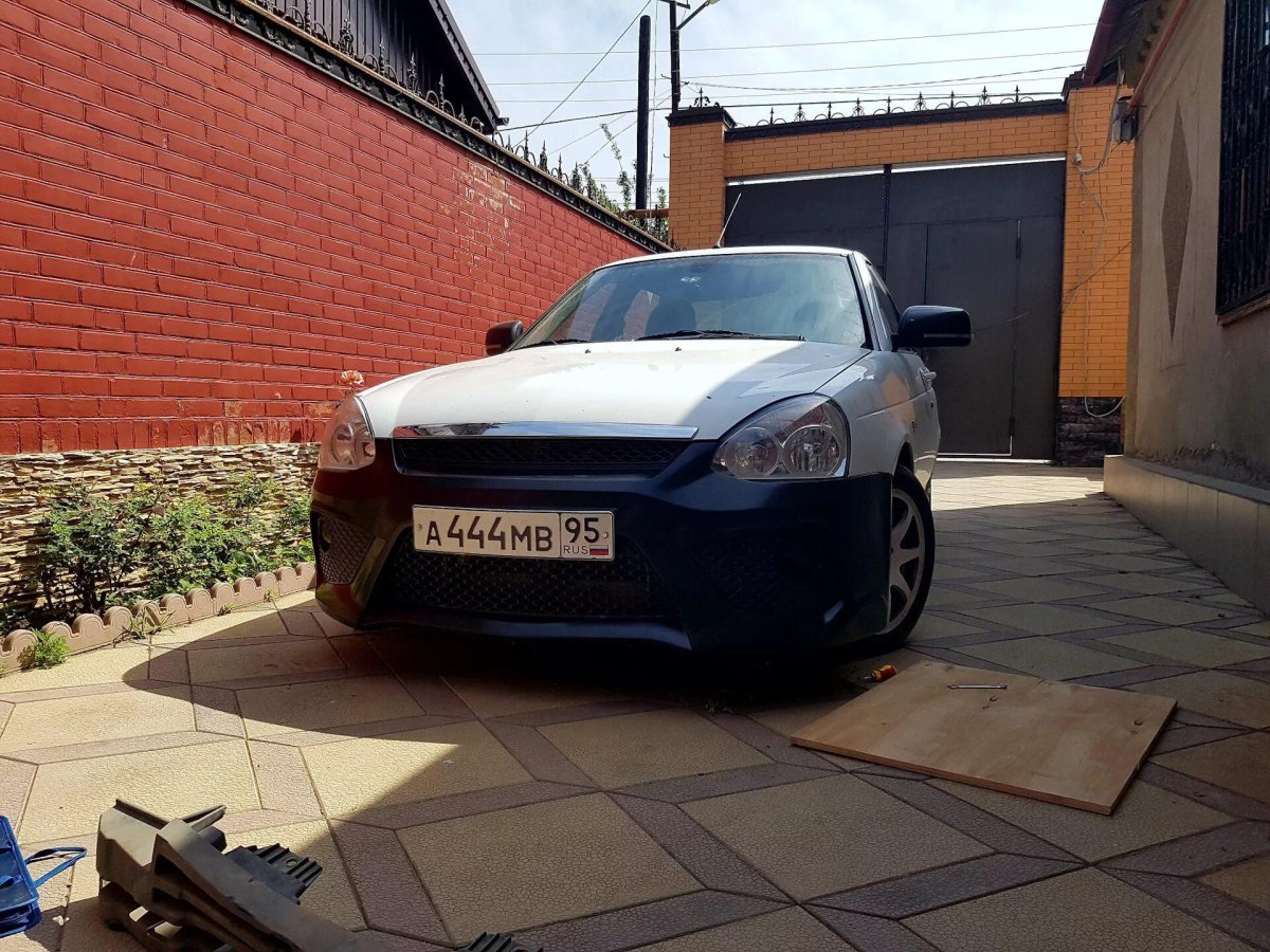 Бампер Приора 2014