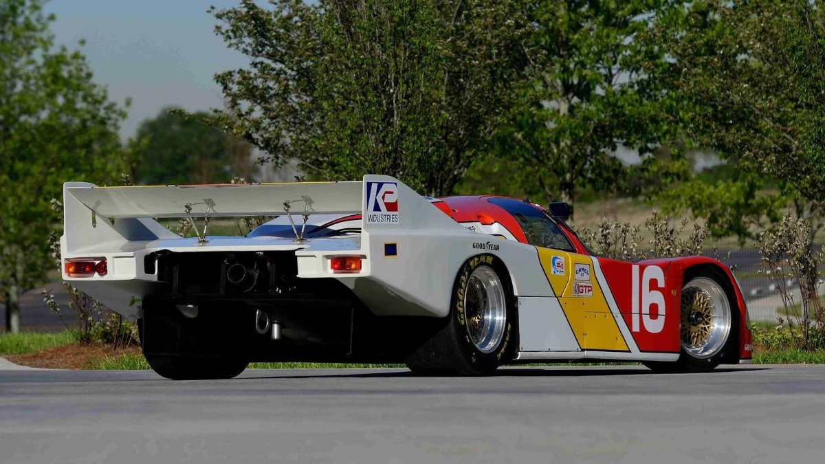 1986 Г. Porsche 962c гиф