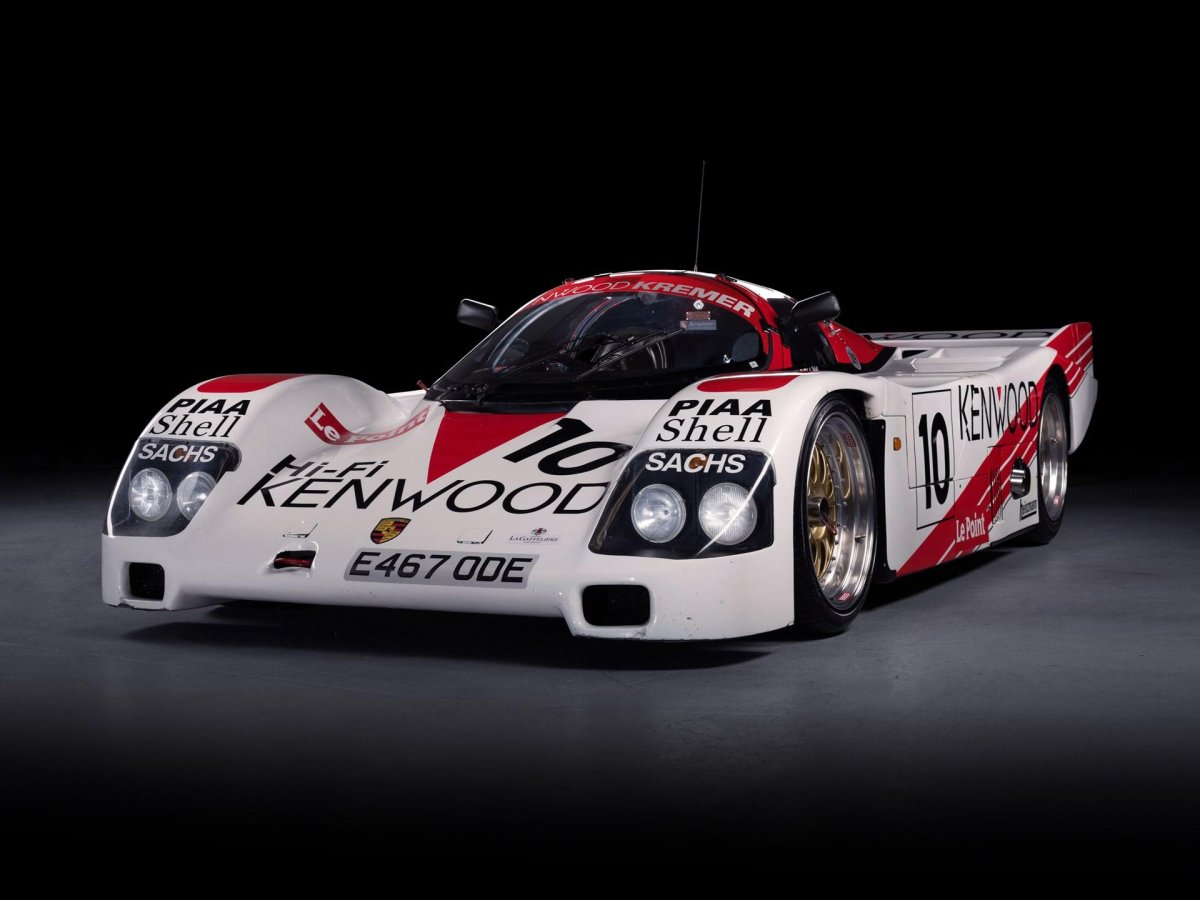Porsche 962 сзади