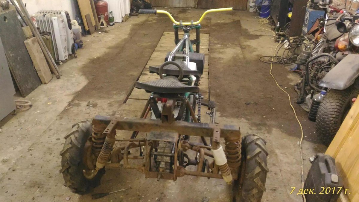 Тормоза мотороллера муравей