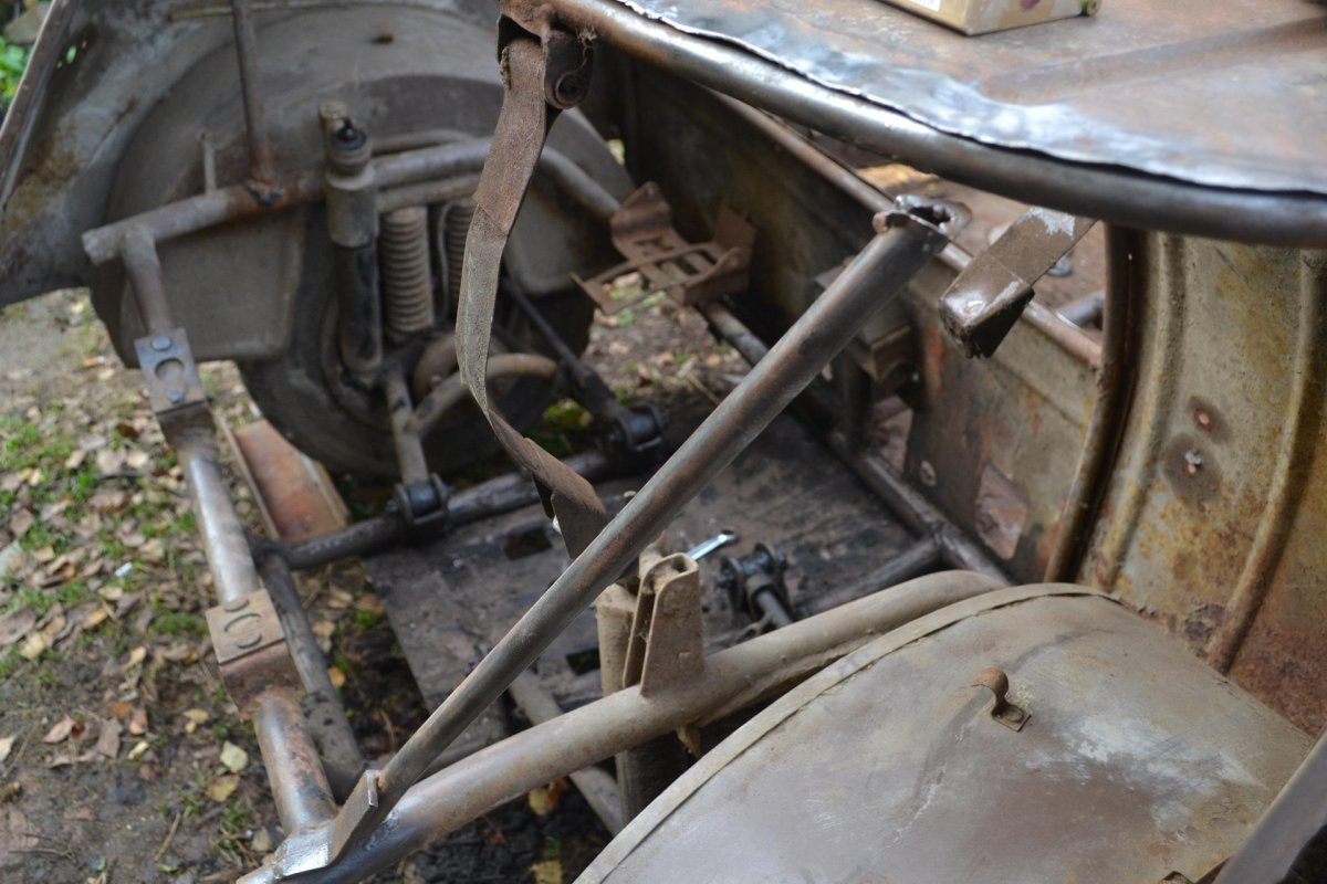 Задняя подвеска СМЗ с3а