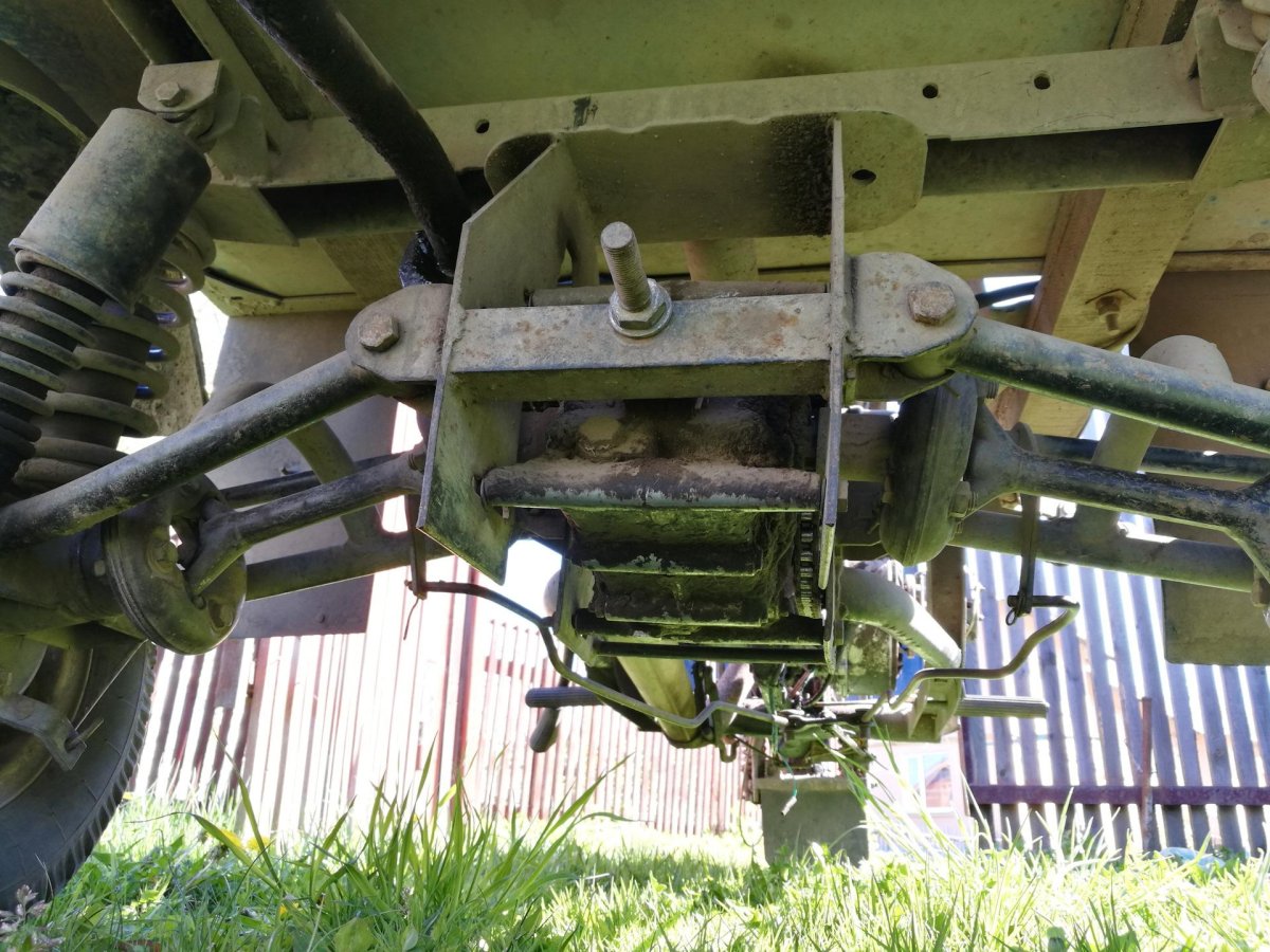 Привод муравей задних колес