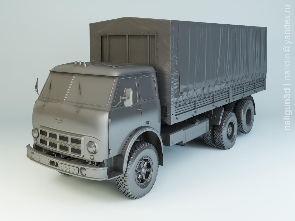 Автолегенды СССР Грузовики №55 МАЗ-516б