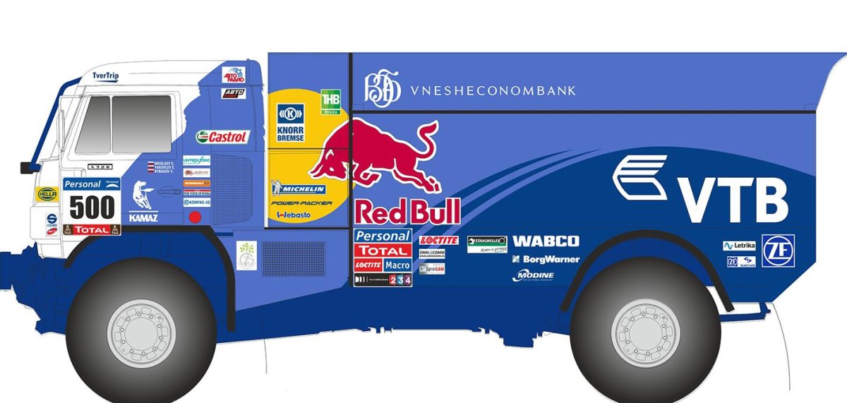 КАМАЗ мастер 4326 чертеж