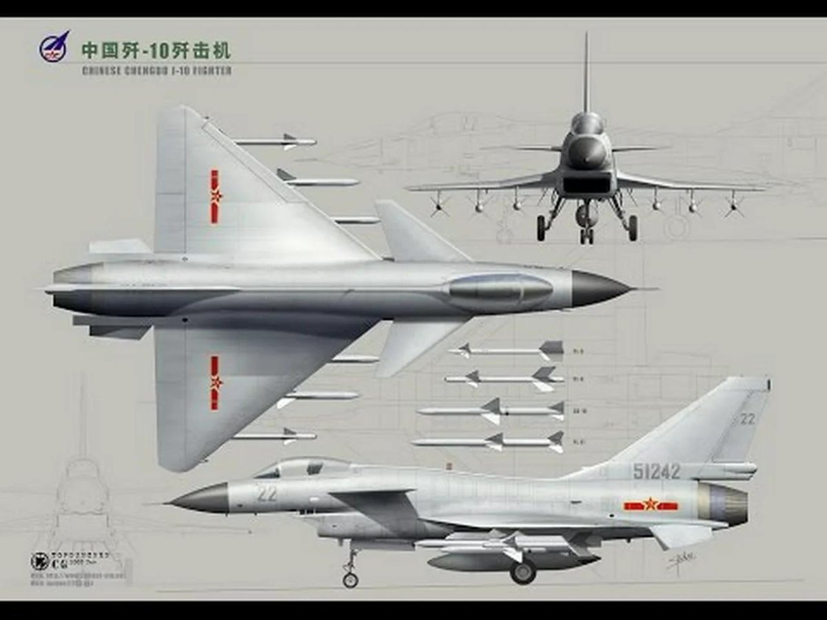 Истребитель Китая j-10