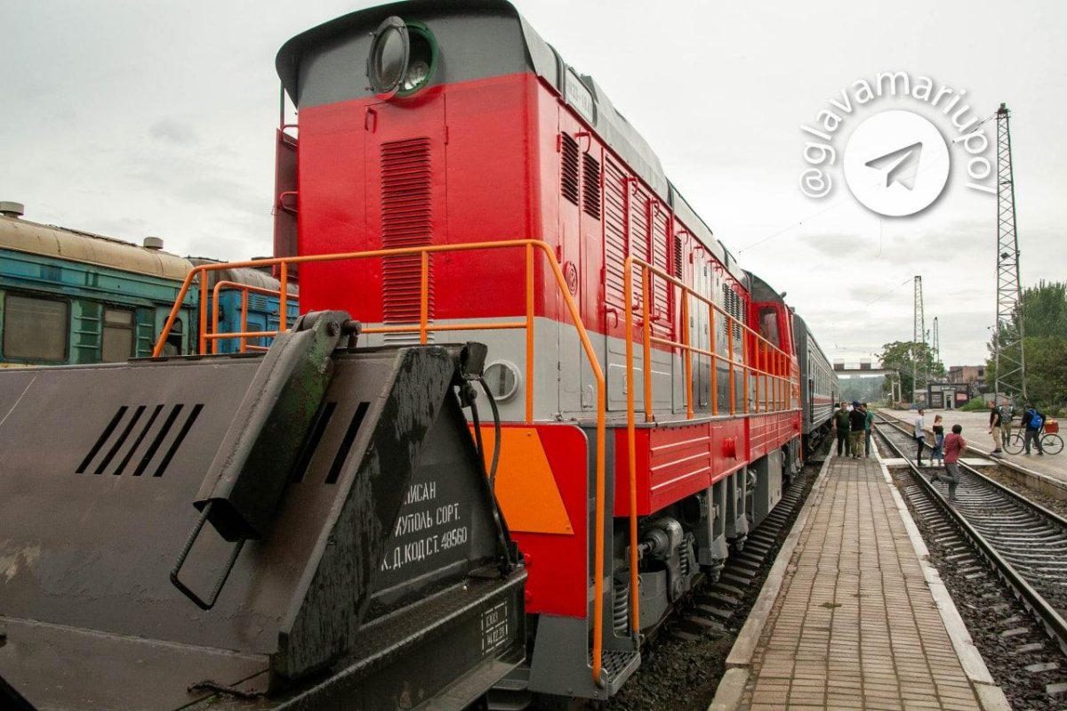 Мариуполь ЖД вокзал 2022