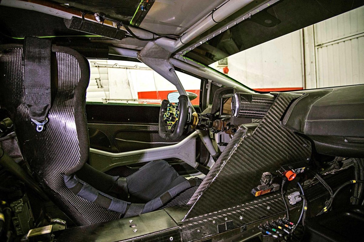 Lamborghini Huracan gt3 Interior
