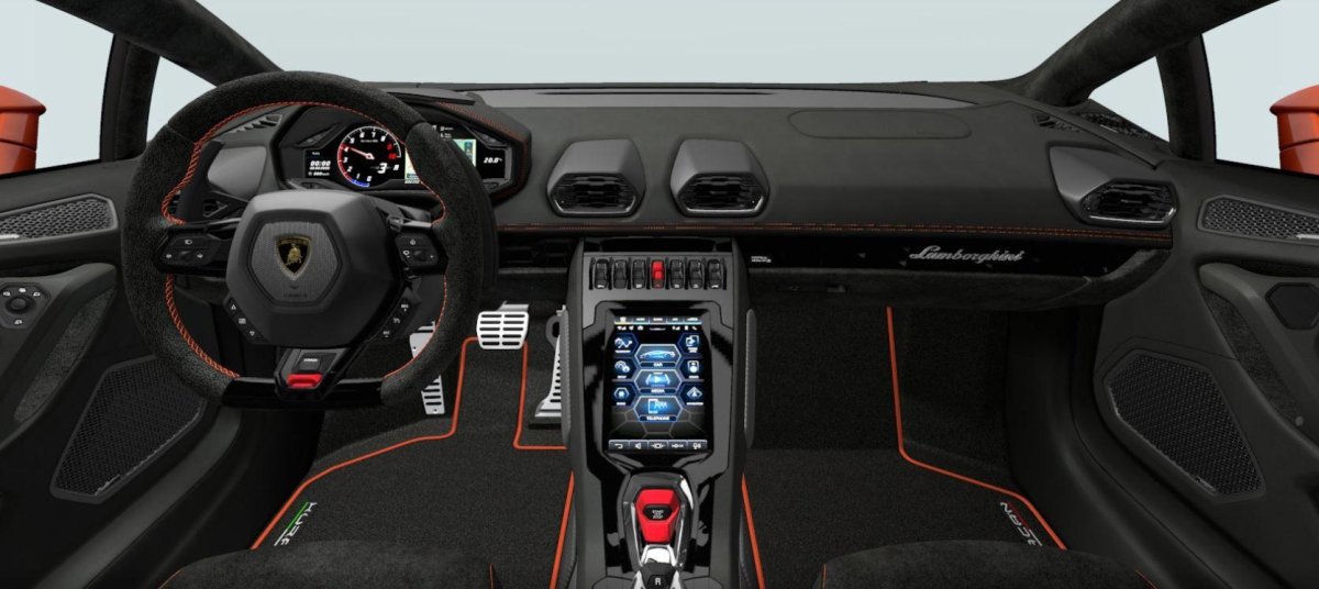 Lamborghini Huracan EVO салон