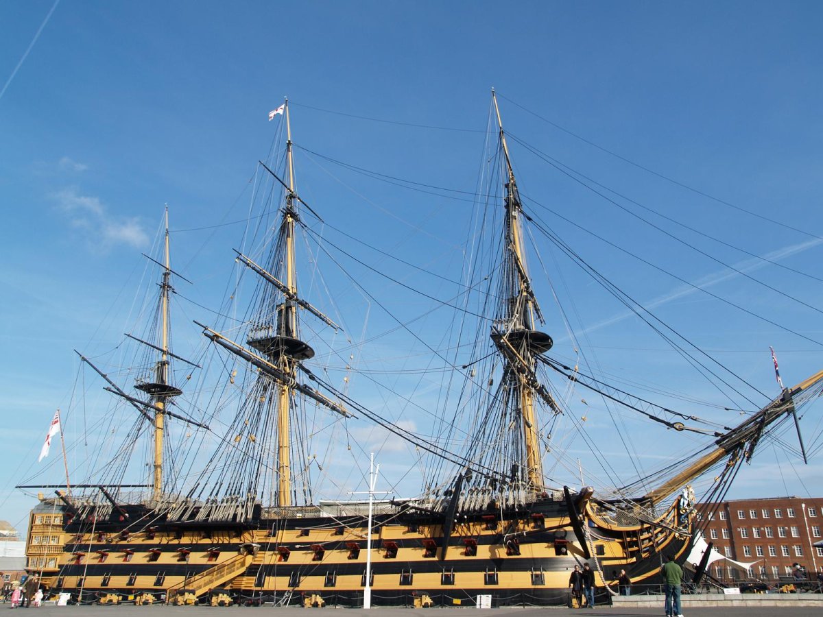 HMS Victory 1765 модель