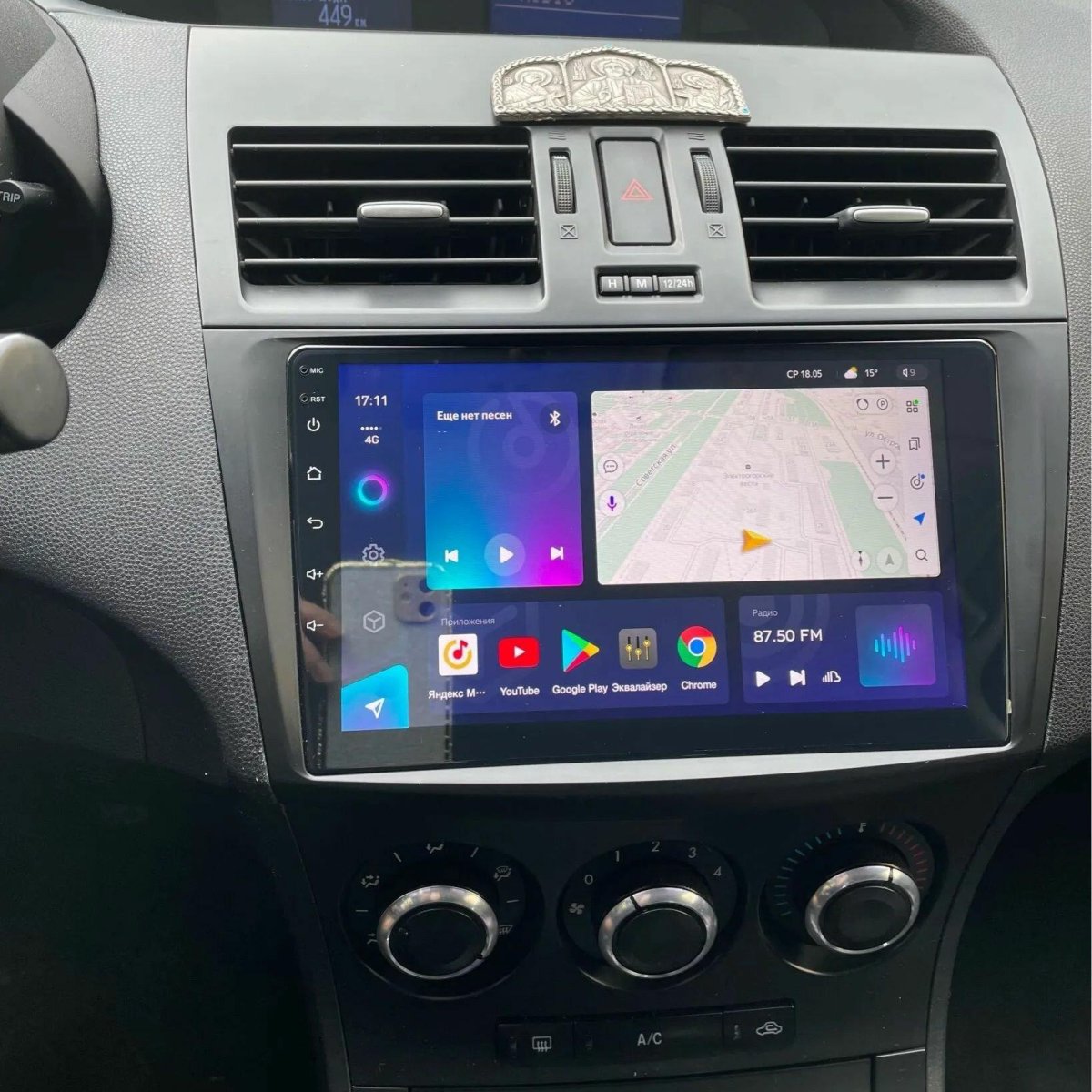 Штатная магнитола Мазда 3 BL